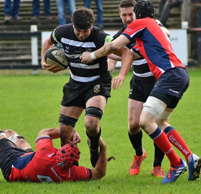 Freddie Watson scored a try for Otley against Luctonians on Saturday. Picture: Richard Leach