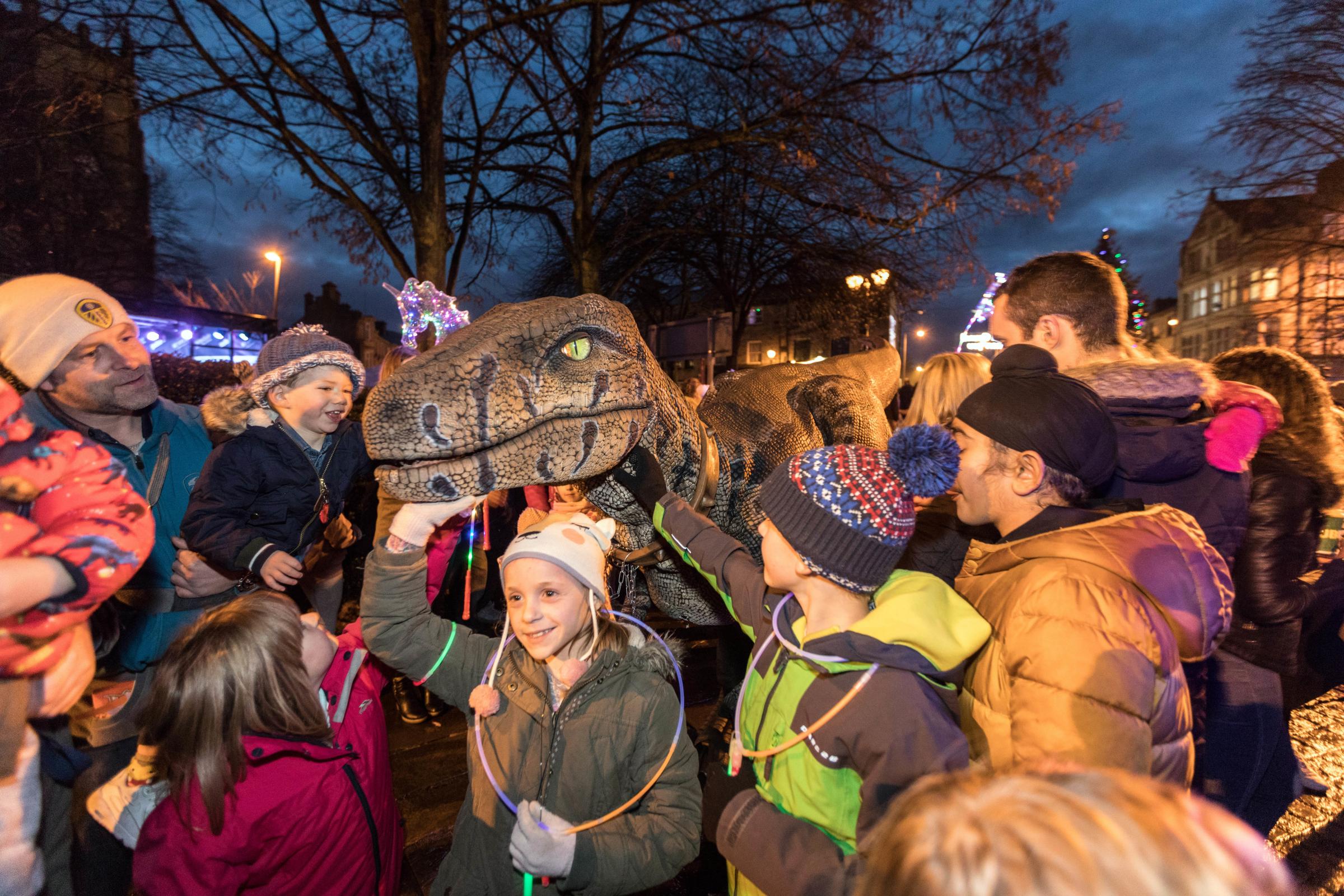 Dinosaur fun comes to Keighley this Halloween