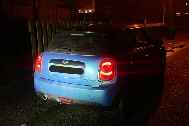 Stolen Mini recovered in West Bowling