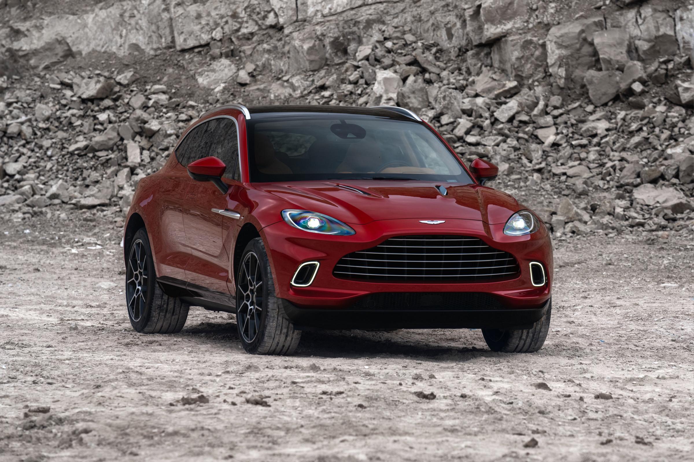 FIRST LOOK: Aston Martin launches SUV - the £158,000 DBX