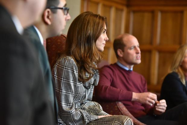 Bradford Telegraph and Argus: The Duke and Duchess of Cambridge talk to young people and employers at City Hall