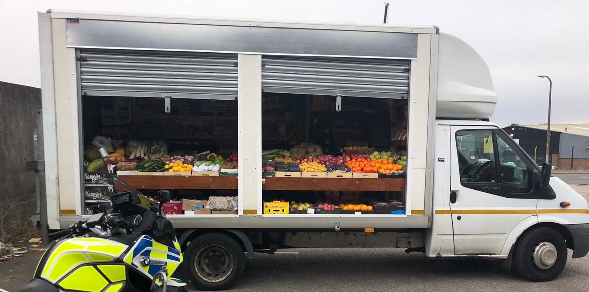 fruit and veg van for sale