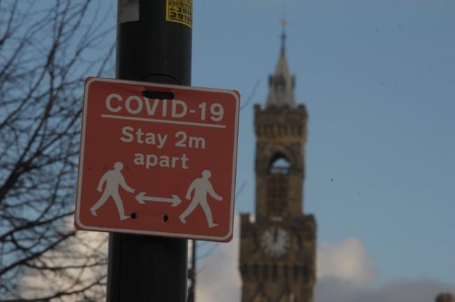 Bradford say its daily record for new Covid-19 infections on December 29, 2021