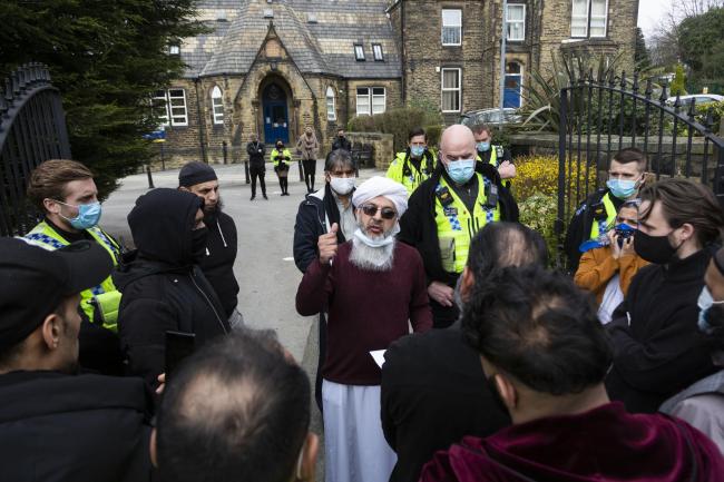 Imam Mohammed Amin Pandor has condemned Batley Grammar School for using a cartoon of Muhammad