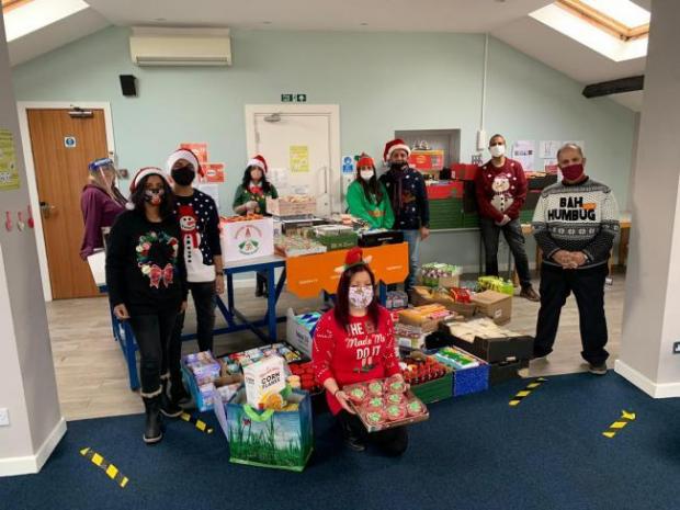 Bradford Telegraph and Argus:  Bradford Hindu Council organised a huge food collection in December 2020
