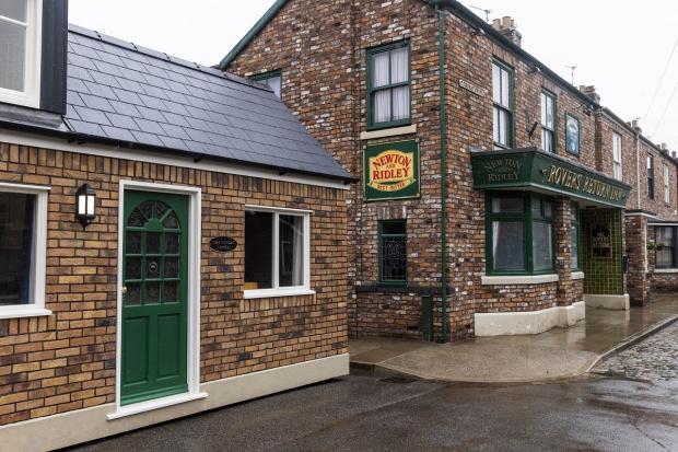 The Rovers Annexe on the set of Coronation Street. Pictures: PA