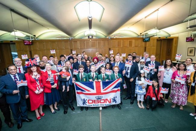 2018: The One Britain One Nation campaign is launched in Parliament