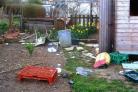 The vandalism at the allotments