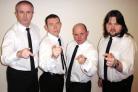 Neil Stacey, Neil, Richard Skelton, Allan Sykes and Robert Knight in Bouncers