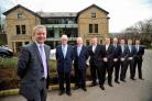 From left, John Tordoff, chief executive, Jack Tordoff, chairman, Ian Tordoff, director, Andy Coulthurst, sales, Graham Clark, HR, Nigel Shaw, finance, Mark Taylor, property, Simon Barrass, finance and insurance and Philip Southern, operations