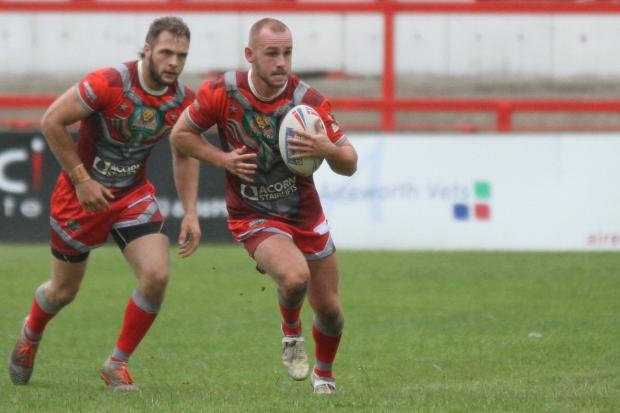 Billy Gaylor went under the radar but did a good job for Keighley in their defeat to Workington. Picture: Jonny Tomes-Green.