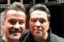 Dom Joly will be on stage with David Nowakowski (left) at the Salt Beer Factory next Wednesday