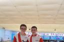 Jack Blyth (left) and George Jagger (right) are off to Holland to compete for Team England next April
