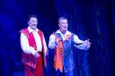 Paul Chuckle and Billy Pearce stars in Snow White. Photo Nigel Hillier