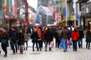 City centres can become crowded with shoppers