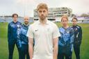 Katie Levick (back right) is raring to play cricket after recovering from coronavirus . Picture: Yorkshire CCC