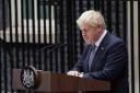 Boris Johnson resignation speech branded 'f****** disgrace' as PM takes final swipe. (PA)