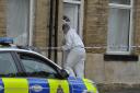 A cordon was in place on Shetcliffe Lane, Bradford, while police carried out an investigation after the discovery of a body