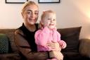 Jordanna Tait with her daughter Dolly who has rare eating disorder pica