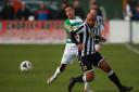 Courtney Meppen-Walter (right) in action for Chorley against Yeovil Town. Picture: PA.