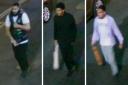 Police want to speak to these three men