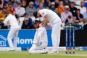 Jonny Bairstow is consoled by Ben Stokes after dropping a catch at Headingley last week.