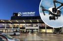 Police have revealed the amount of times they've been called to drones being illegally used at Leeds-Bradford Airport (LBA)