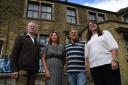 Members of the steering group set up to bring the Bronte Birthplace into community use