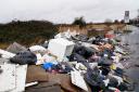 Fly tipping could end in a £1000 fine.