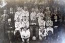 Augustus Spencer with the RCA football team in 1920. Augustus is centre of the seated row. Pics: Colin Neville