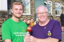 Bradley Reeve (left) was man of the match in the final of the Undercliffe fundraiser.