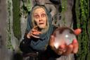 Kat Cotton as Old Mother Shipton, a witch and soothsayer who predicted the future