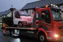 the van seized in Ravenscliffe