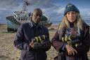 Paterson Joseph as Samuel and Daisy Haggard as Janet in Boat Story