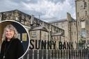 Sunny Bank Mills in Farsley and Jane Kay, the Gallery director