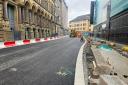 A new road has been built on previously pedestrianised Well Street