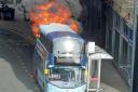 Teenager arrested after fire on Bradford bus
