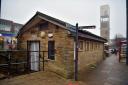 The toilet block in Shipley Town Centre