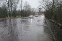 Flooding in Whitehall Road/Leeds Road, in Wyke