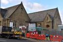 Work to the Kirkgate Centre in Shipley this week