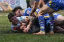 Eliot Peposhi played well and scored this try against Leeds at the end of last month, then unexpectedly got chance to carry on that good work against Dewsbury on Sunday.