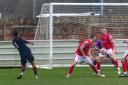 An early goal from Leon Howarth (11) put Thackley on the back foot from the start against Handsworth on Saturday.