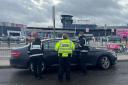 An inspection of taxis and private hire vehicles was carried out at Leeds Bradford Airport.