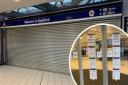 Vandals have stolen signage in the wake of the Bradford Interchange bus station closure.