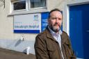 Councillor Dougie Campbell is among those opposing the permanent closure of the cottage hospital in Kirkcudbright