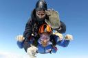 Mohammed Ishfaq, a 58-year-old businessman from Shipley, was one of the first people to raise money for the Crocus Appeal with a daredevil parachute jump from 15,000ft