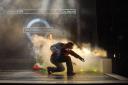 Scott Reid as Christopher Boone in the National Threatre production of The Curious Incident of the Dog in the Night-Time. Picture: Brinkhoff/Agenburg
