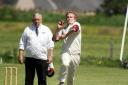 Richard Wear starred with bat and ball for Denholme
