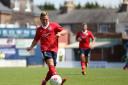 FULL OF IT: Kallum Griffiths wants to carry on in full-time football for another decade after getting his first taste as a professional with York City at the age of 28. Picture: Gordon Clayton