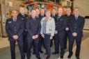 Firefighters commended. Photo: Cheshire Fire and Rescue Service